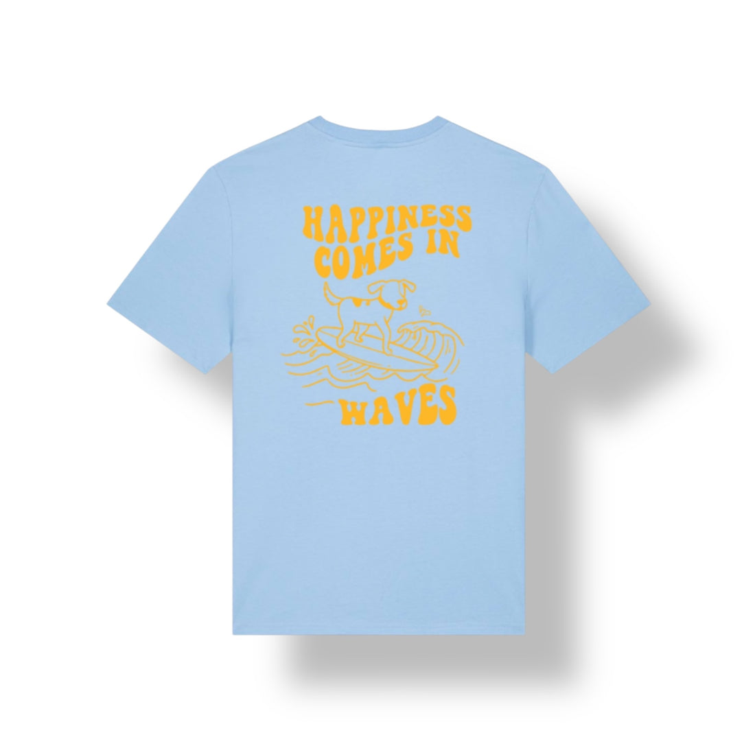 Happiness Comes in Waves – T-Shirt